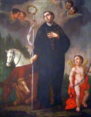obraz sv. Linharta z kostela