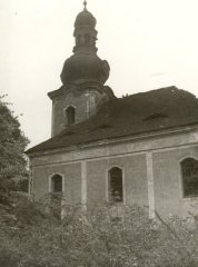 historické foto kostela