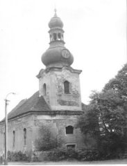 historické foto kostela