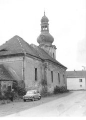 historické foto kostela