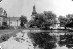 příprava kostela na odstřel