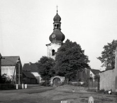 historické foto kostela