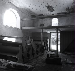 historické foto interiéru kaple