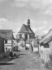 historické foto kostela