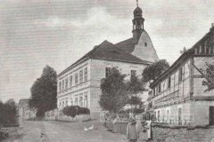 historické foto kostela