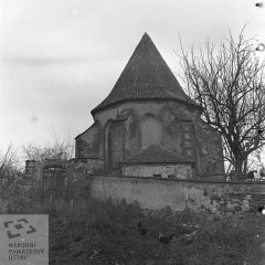 historické foto kostela