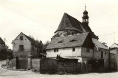 historické foto kostela