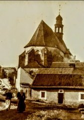 historické foto kostela