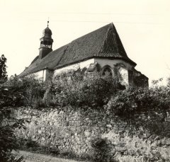 historické foto kostela