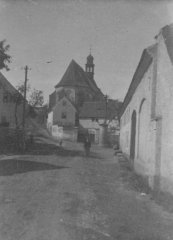 historické foto kostela