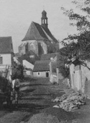 historické foto kostela