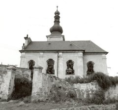 historické foto kostela