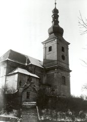 historické foto kostela