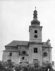 historické foto kostela