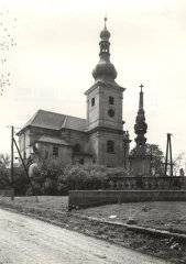 historické foto kostela