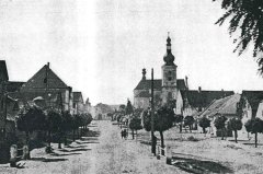 historické foto kostela