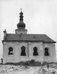 historické foto kostela