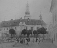 historické foto kostela