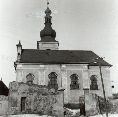 historické foto kostela