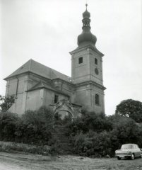 historické foto kostela