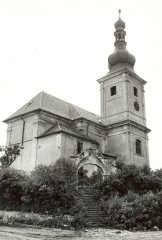 historické foto kostela