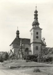 historické foto kostela