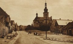 historické foto kostela