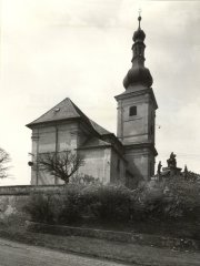 historické foto kostela