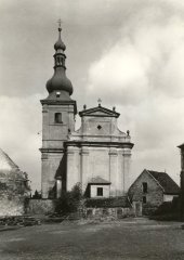 historické foto kostela