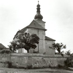 historické foto kostela