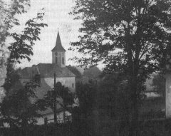 historické foto kostela