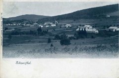 historické foto kaple (nahoře vpravo)