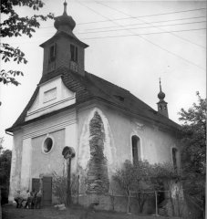 historické foto kostela