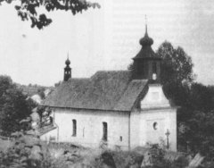 historické foto kostela