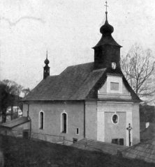 historické foto kostela