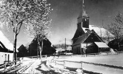historické foto kostela