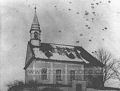 historické foto kostela
