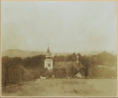 historické foto kostela