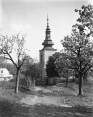 historické foto kostela