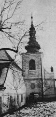 historické foto kostela