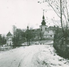 historické foto kostela