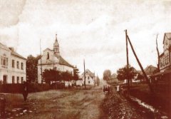 historické foto kostela