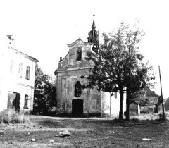 historické foto kostela