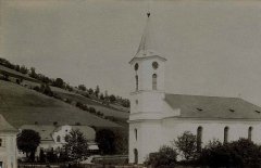 historické foto kostela
