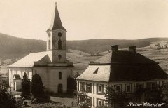 historické foto kostela