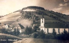 historické foto kostela