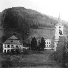 historické foto kostela