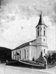 historické foto kostela