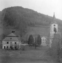 historické foto kostela
