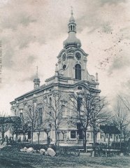 historické foto kostela